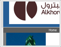 Web Design of Alkhorayef Petroleum