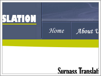 Web Design of Surpass Translation